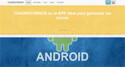 Desktop Screenshot of cuadraturnos.com